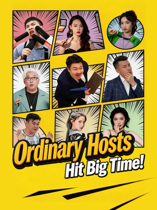 Poster for Ordinary Hosts Hit Big Time!