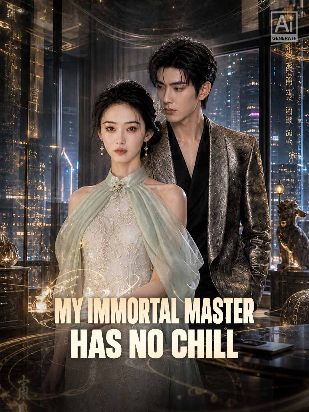 My Immortal Master Has No Chill poster