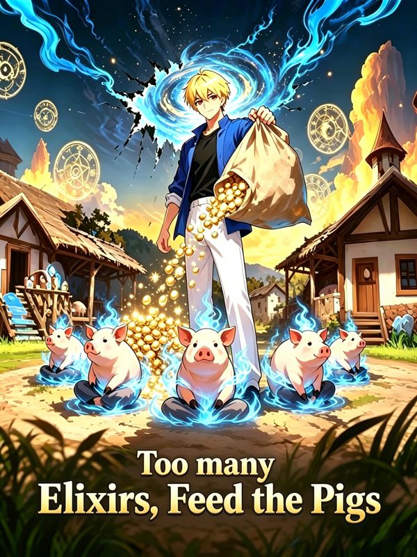 Too many Elixirs, Feed the Pigs poster