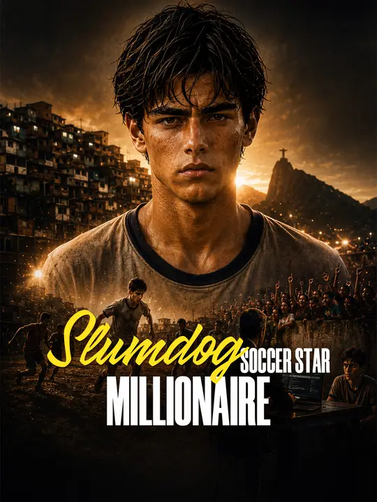 Slumdog Soccer Star MIllionaire poster