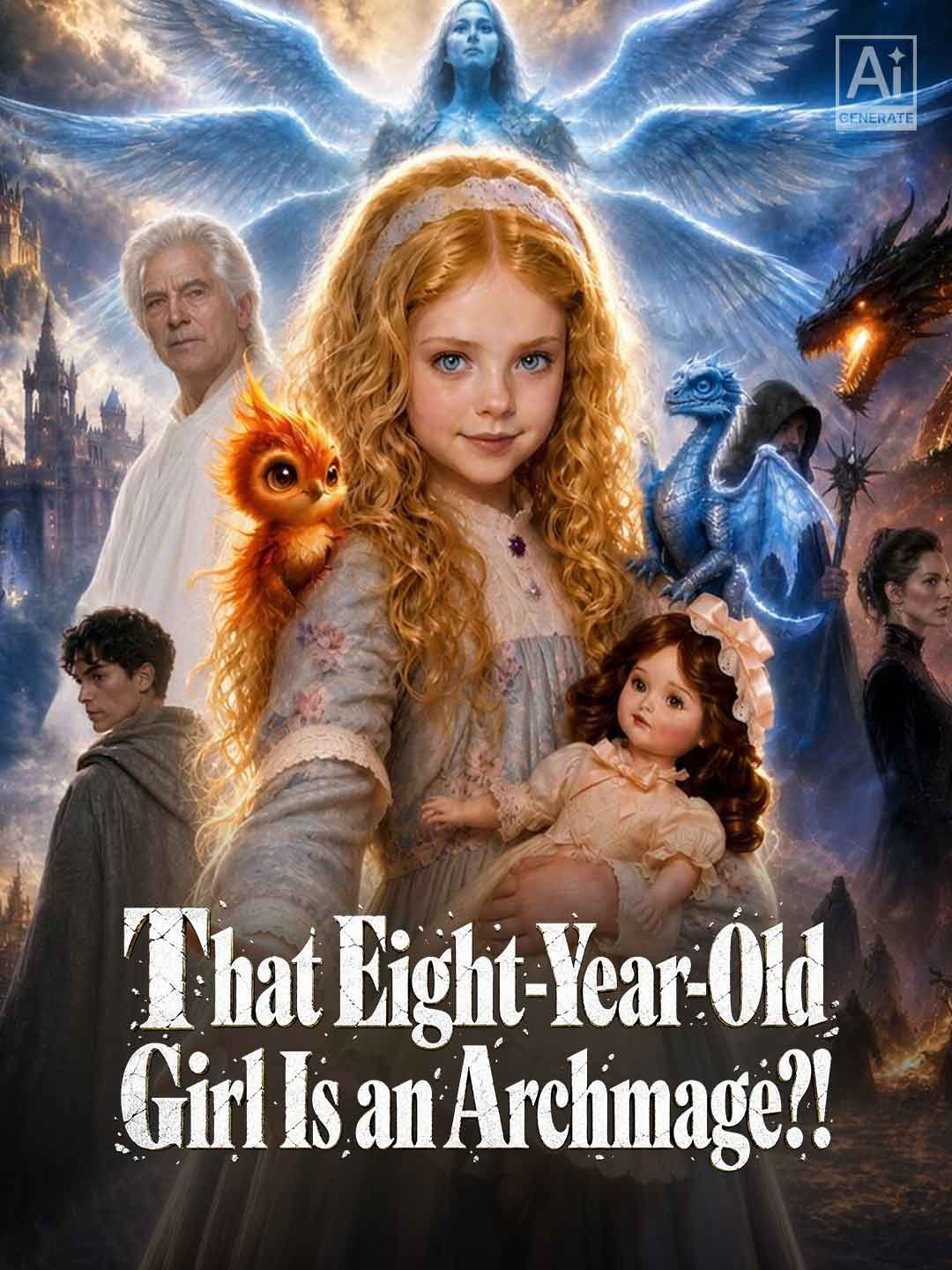 Poster for That Eight-Year-Old Girl Is an Archmage?!