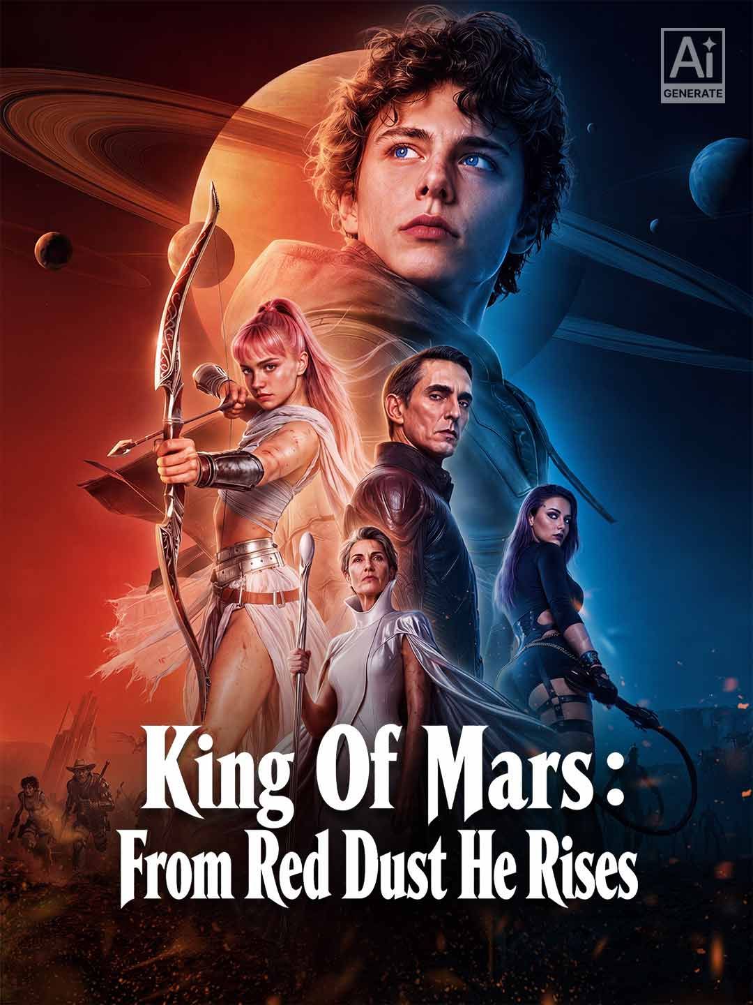 King Of Mars：From Red Dust He Rises poster