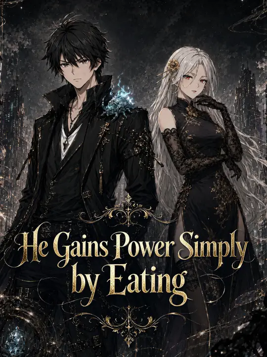 He Gains Power Simply by Eating poster