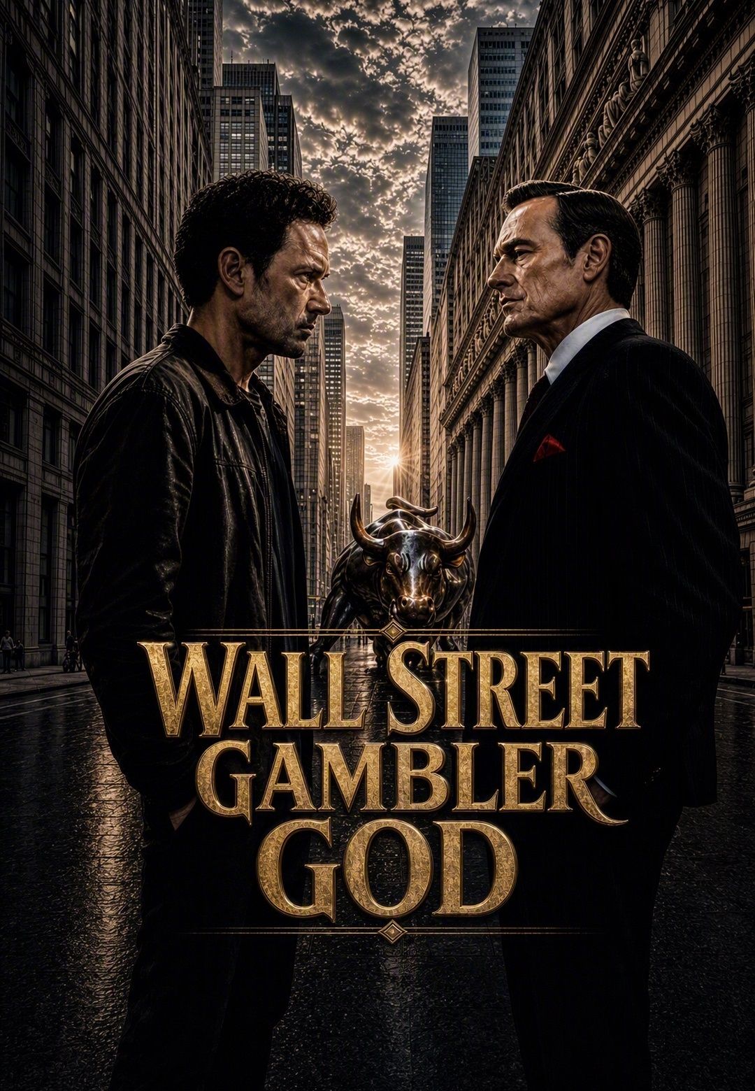Wall Street Gambler God poster