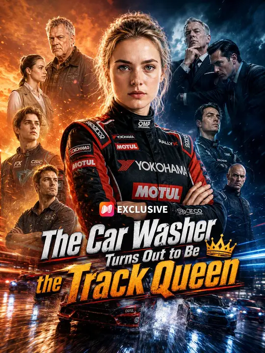 The Car Washer Turns Out to Be the Track Queen poster
