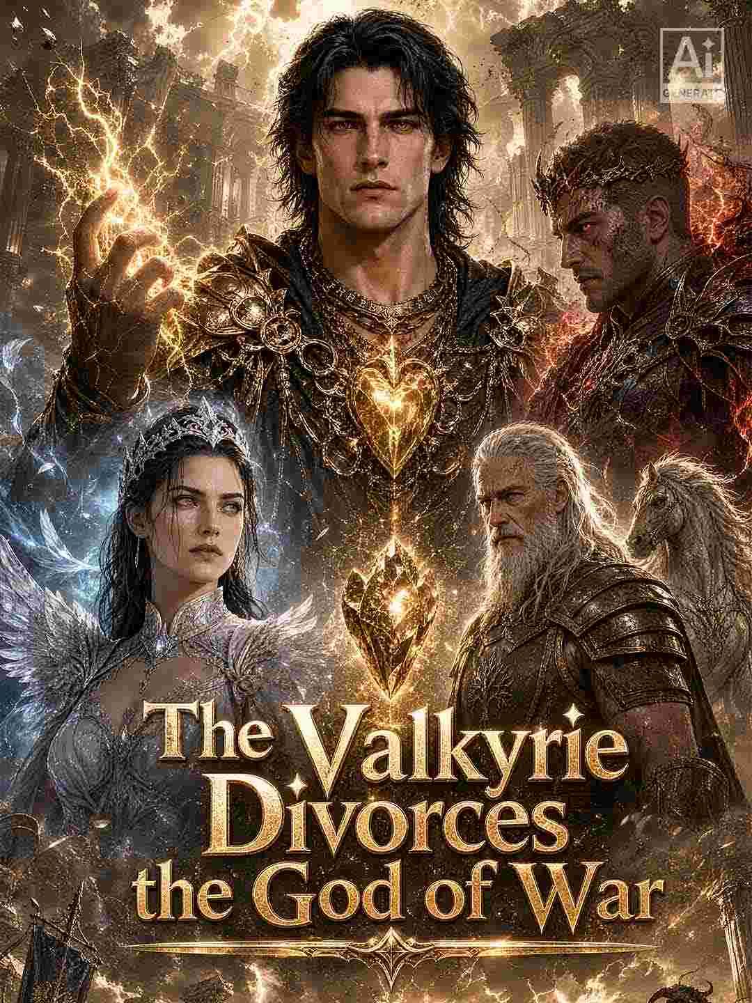 Poster for The Valkyrie Divorces the God of War