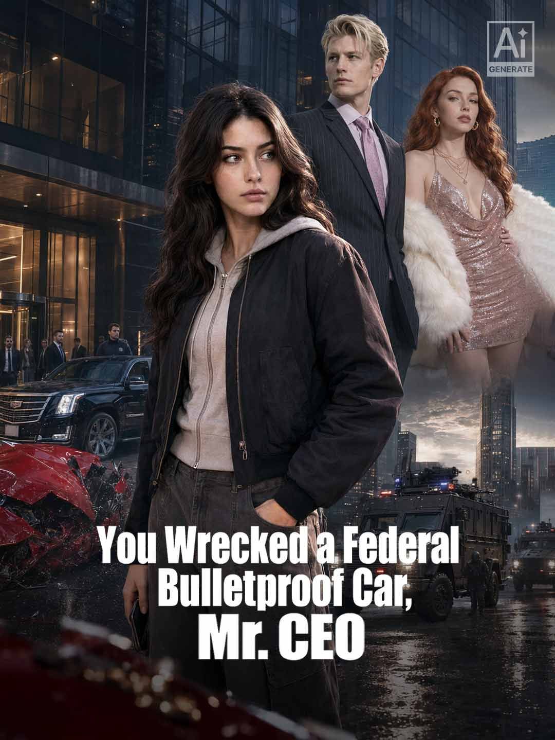 You Wrecked a Federal Bulletproof Car, Mr. CEO poster