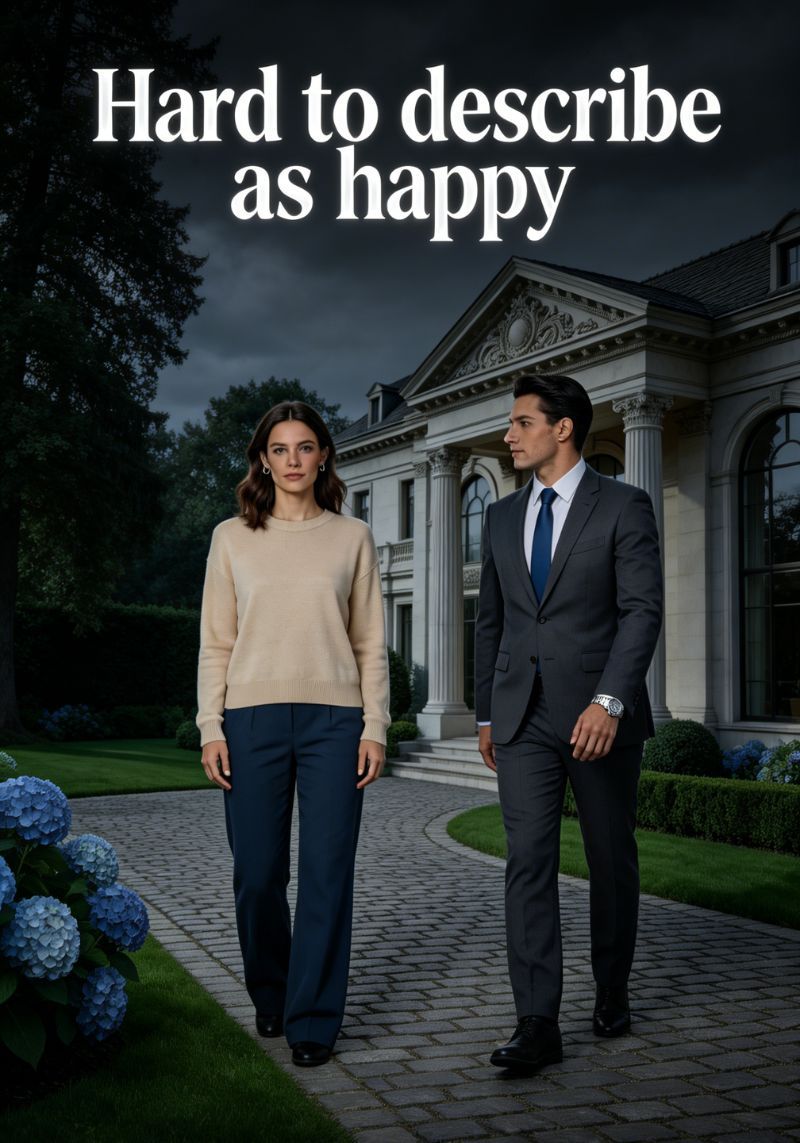 Hard to describe as happy poster