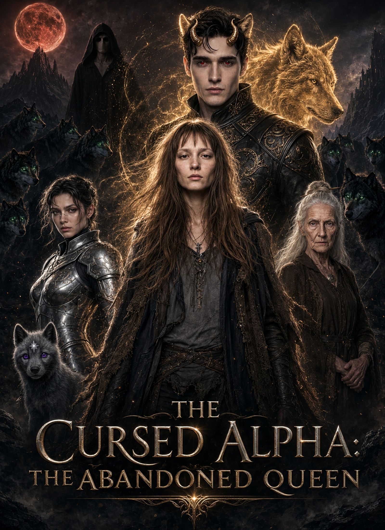 Poster for THE CURSED ALPHA: THE ABANDONED QUEEN
