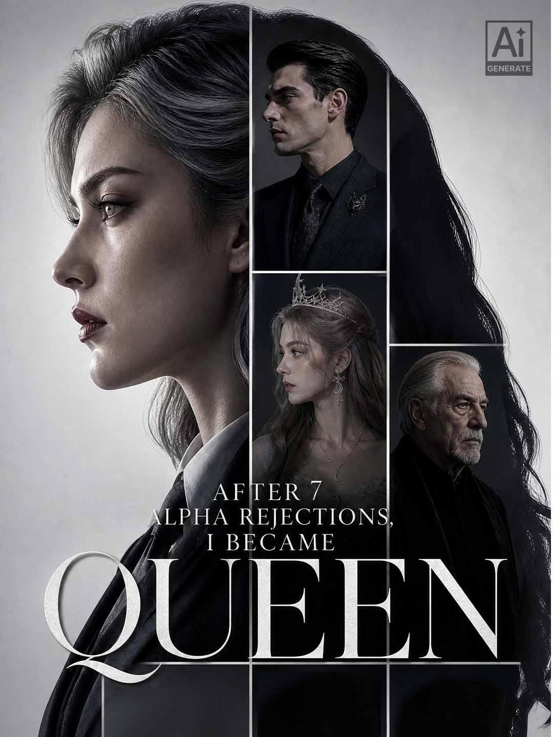 Poster for After 7 Alpha Rejections, I Became Queen
