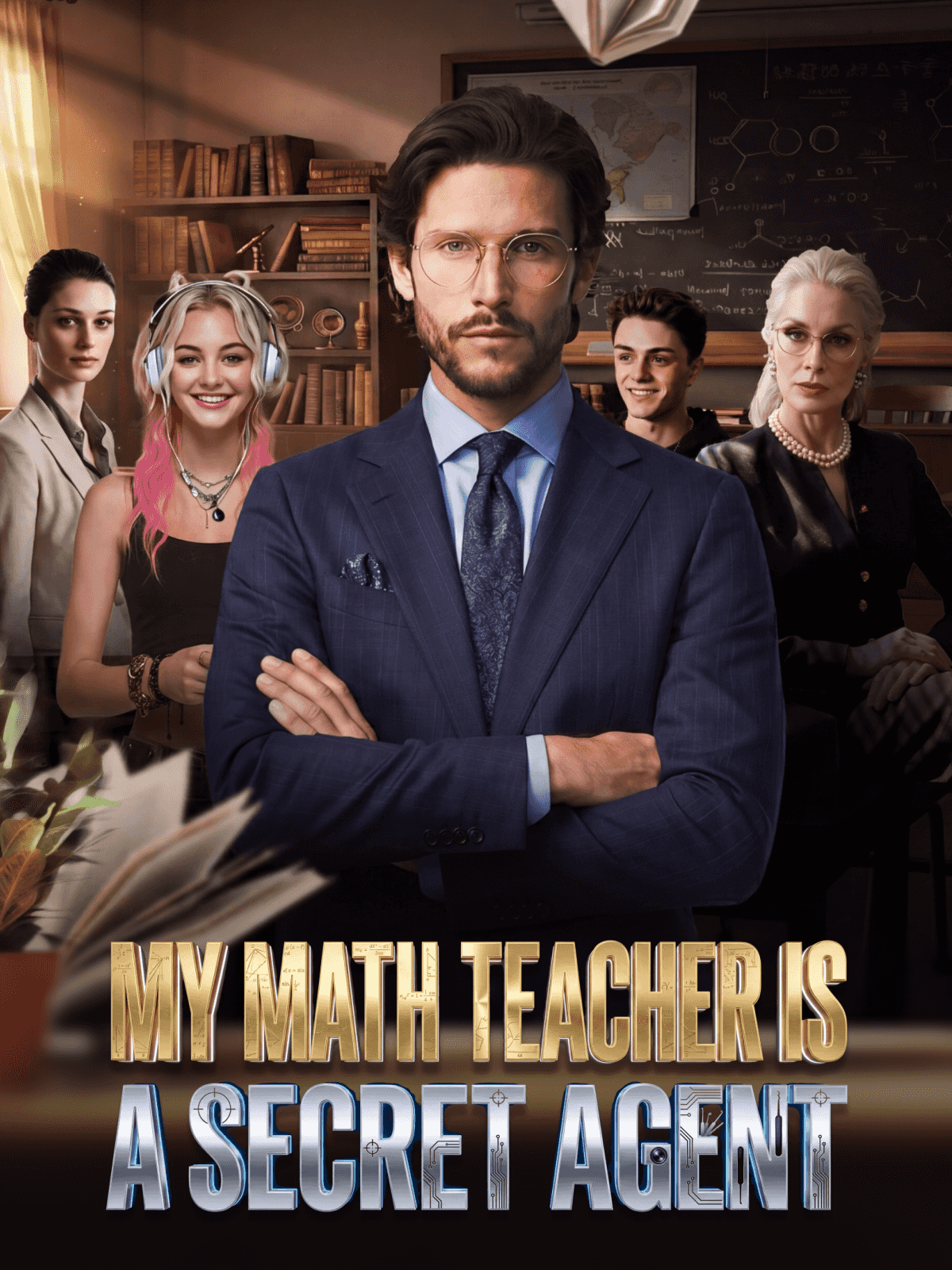 My Math Teacher Is A Secret Agent poster