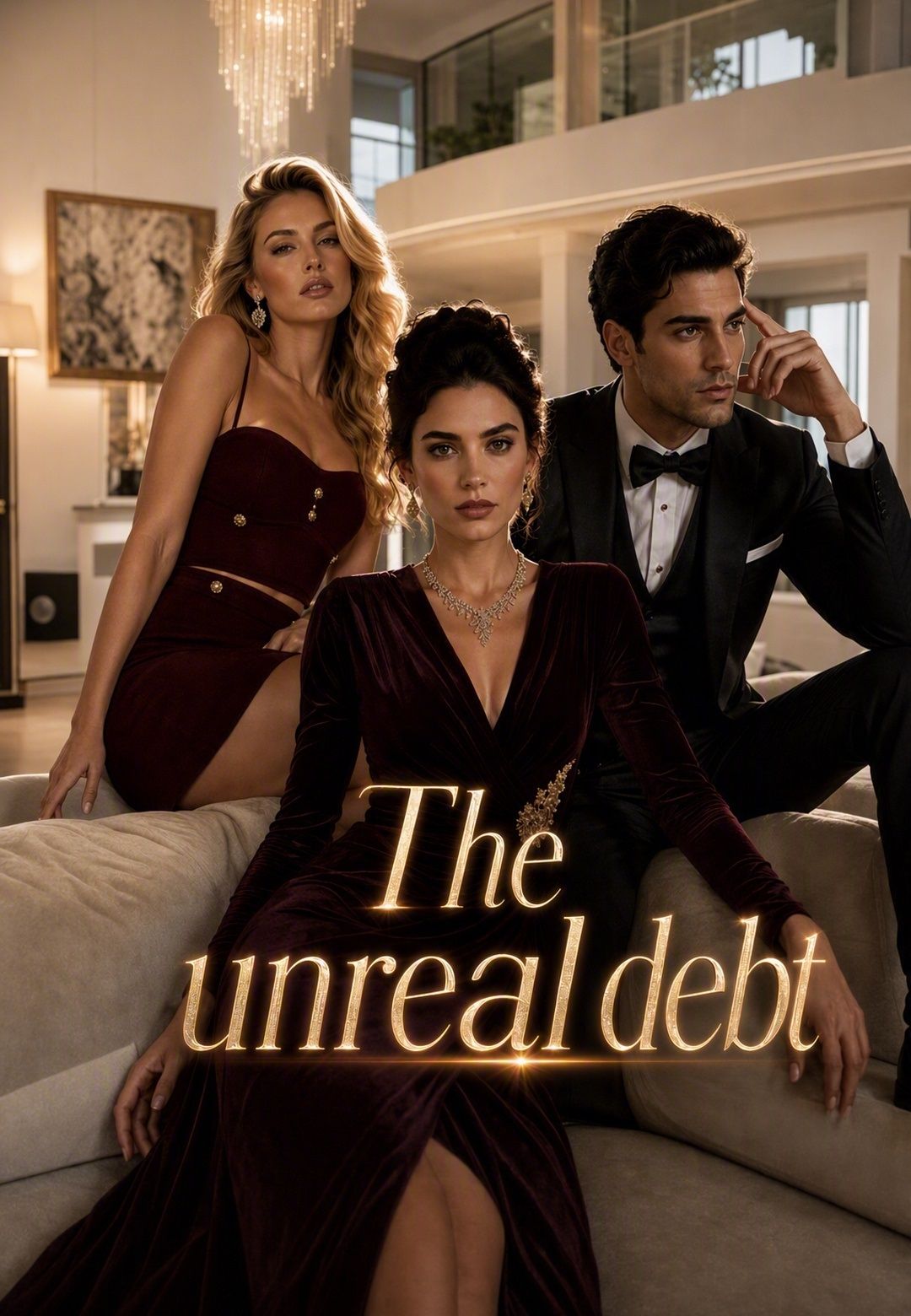 The unreal debt poster