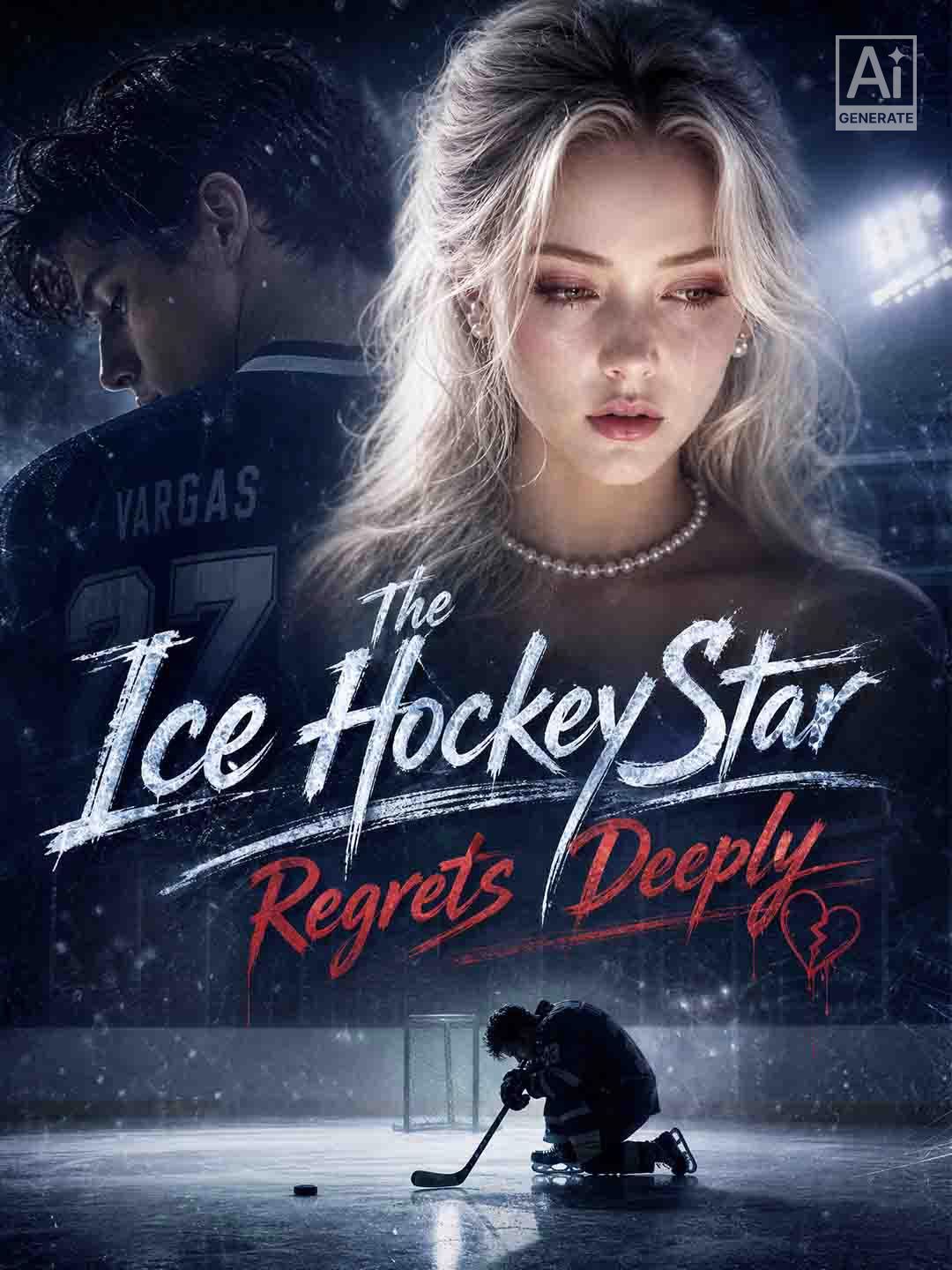Poster for The Ice Hockey Star Regrets Deeply