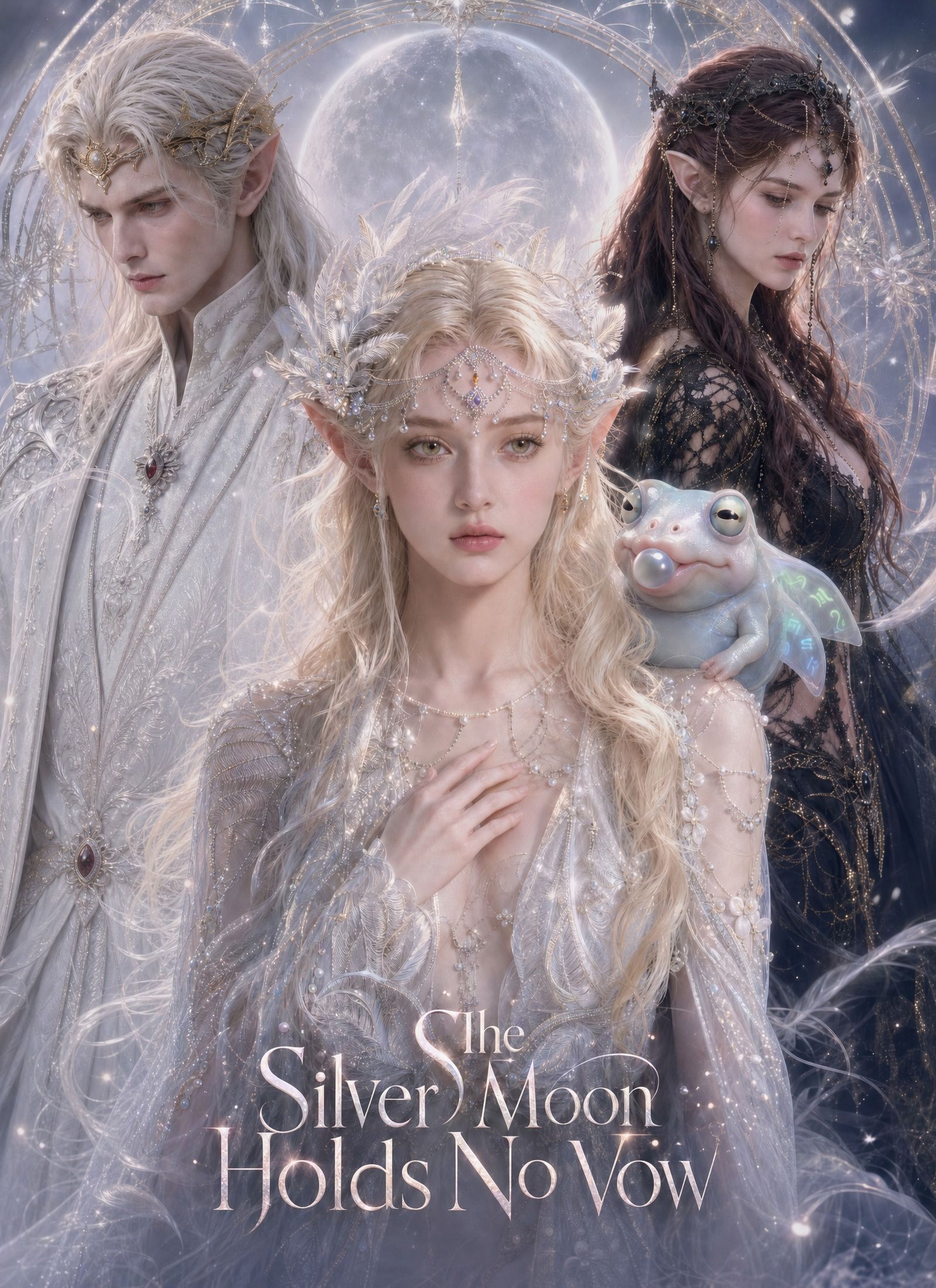 Poster for The Silver Moon Holds No Vow