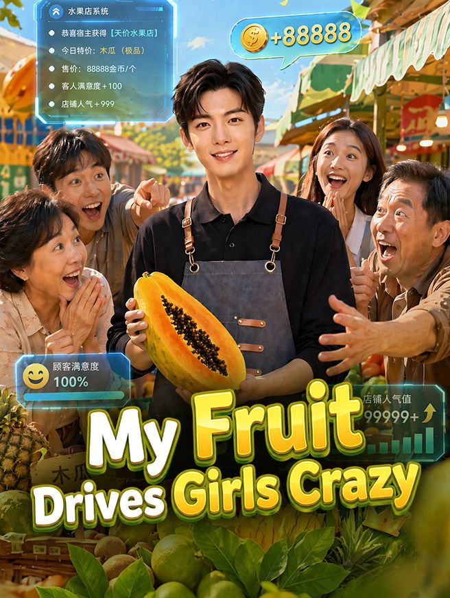Poster for My Fruit Drives Girls Crazy