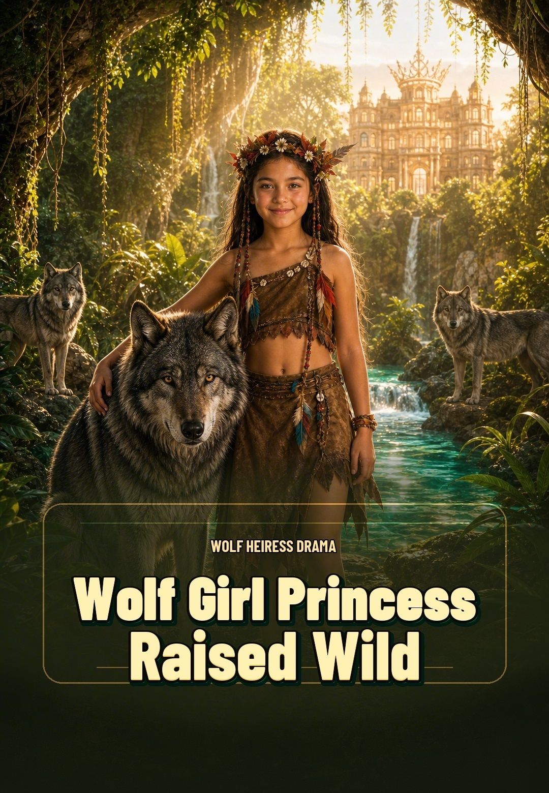 Wolf Girl Princess Raised Wild poster
