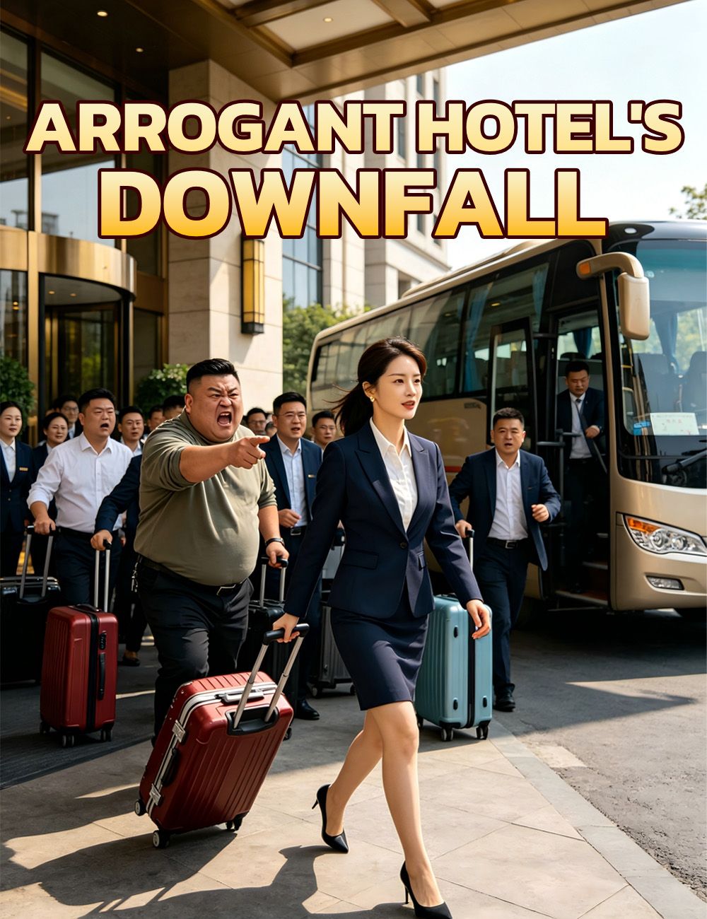 Arrogant Hotel's Downfall poster