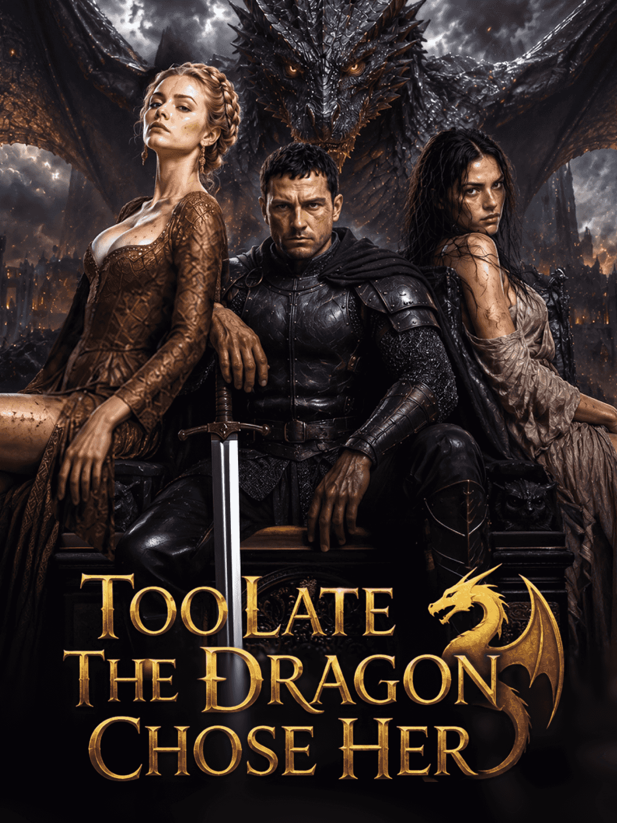 Too Late The Dragon Chose Her poster