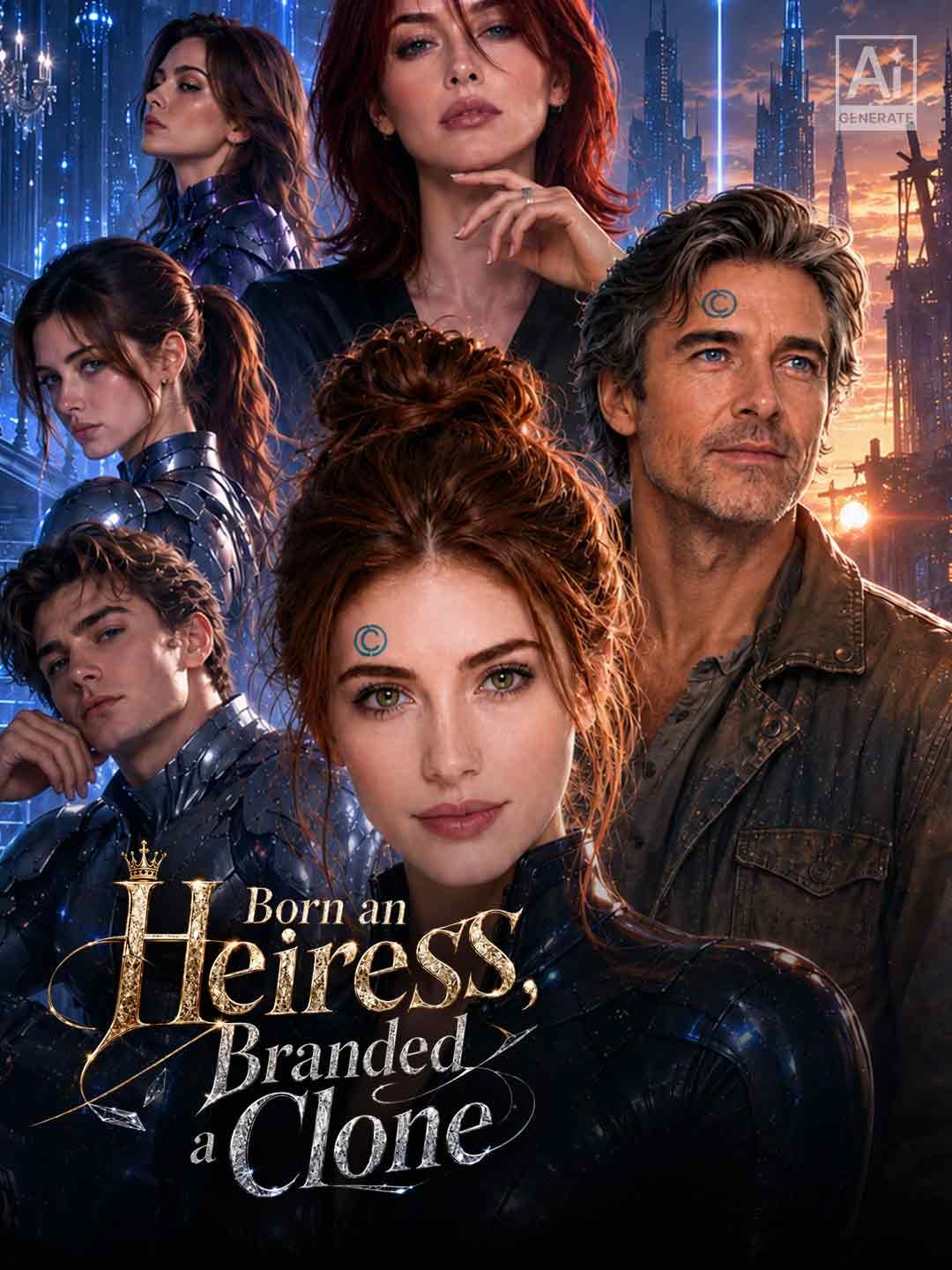 Poster for Born an Heiress, Branded a Clone