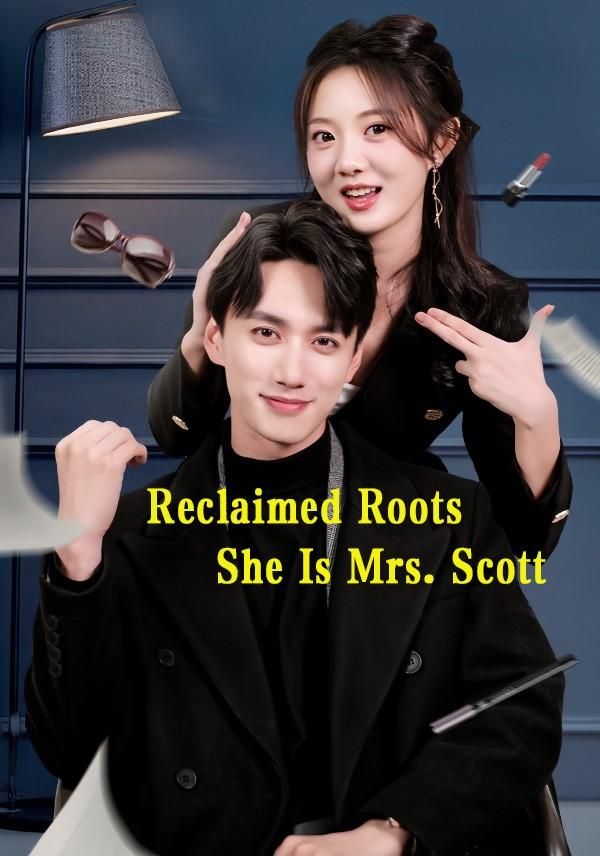 Reclaimed Roots She Is Mrs. Scott! poster