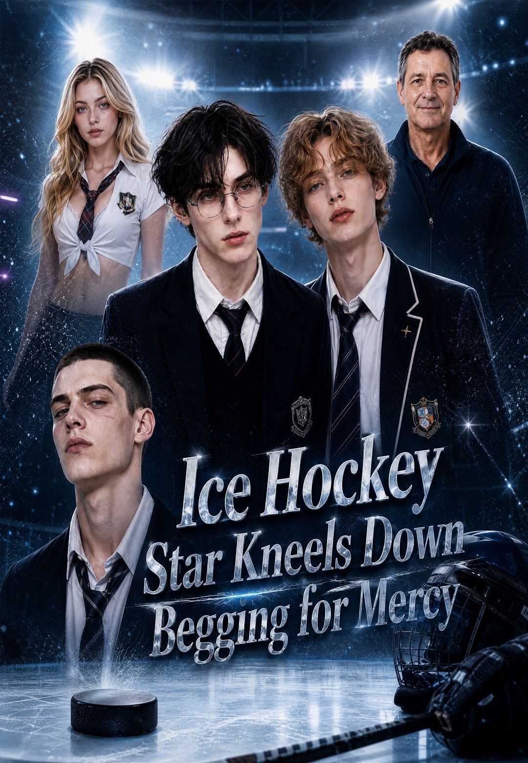 Ice Hockey Star Kneels Down Begging for Mercy